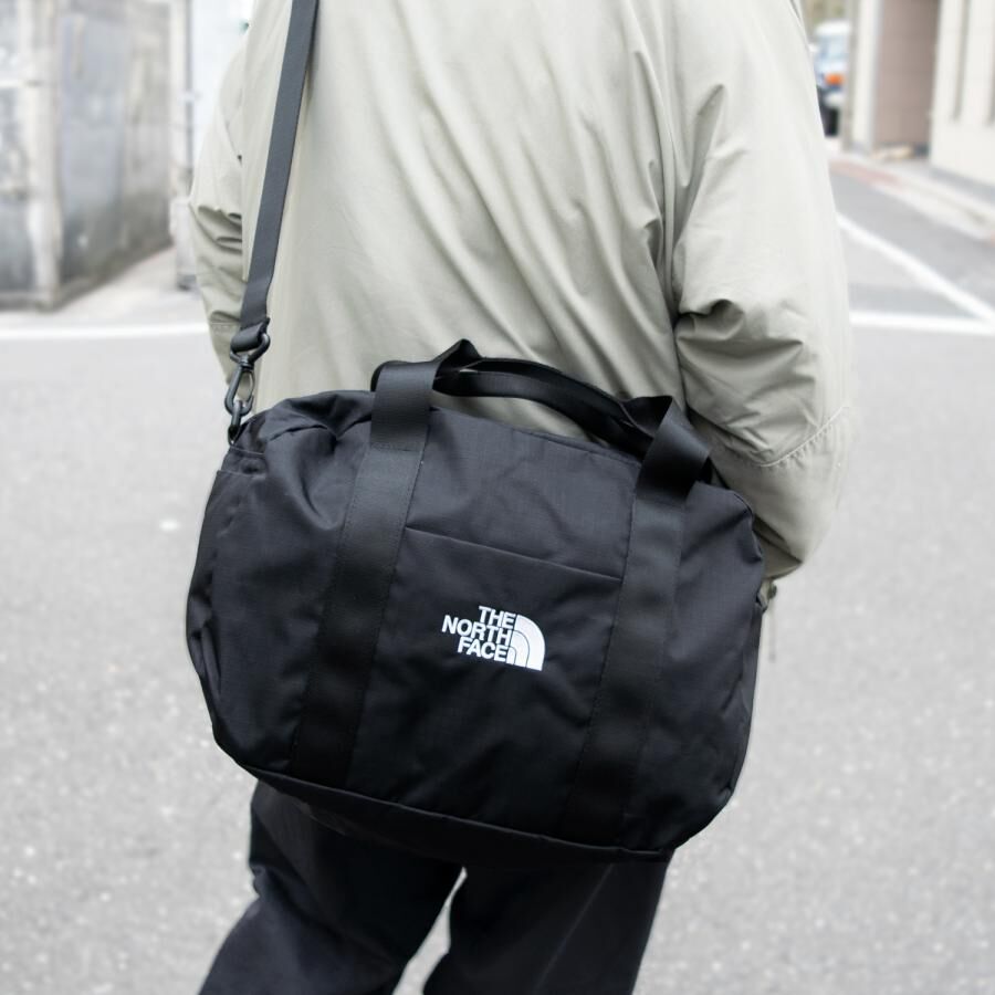 【現貨】THE NORTH FACE 刺繡LOGO旅行袋 黑色 NN2FP50