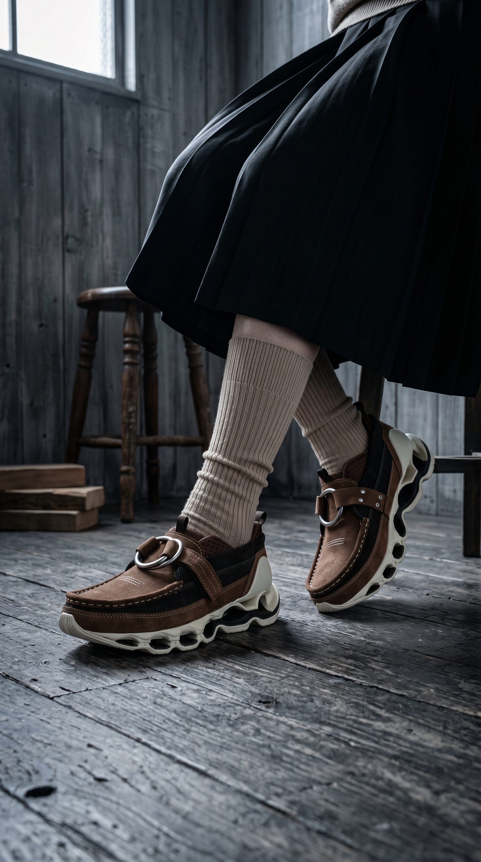 【Focus Store】預購 Setsumasa Kobayashi x Mizuno Wave Prophecy Ring Moc "Brown" 小林節正 聯名款 棕色 D1GD243102