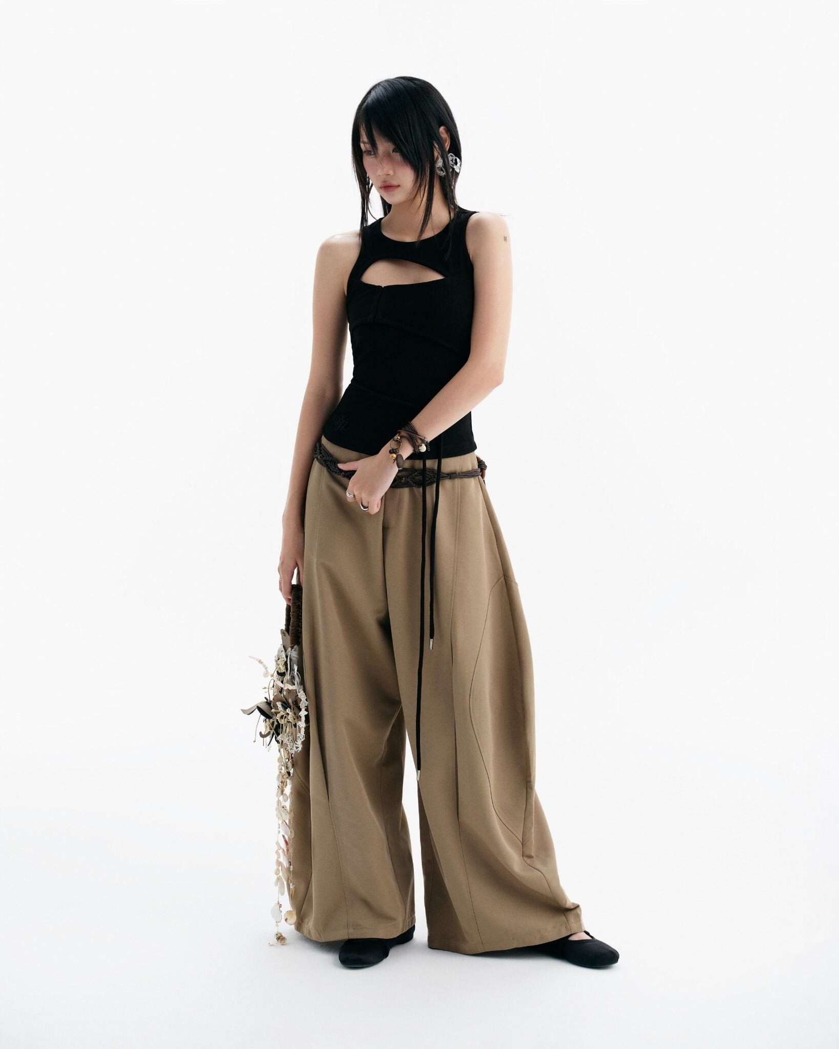 BUNNYHILL  LUFT PANTS  寬版闊腿長褲