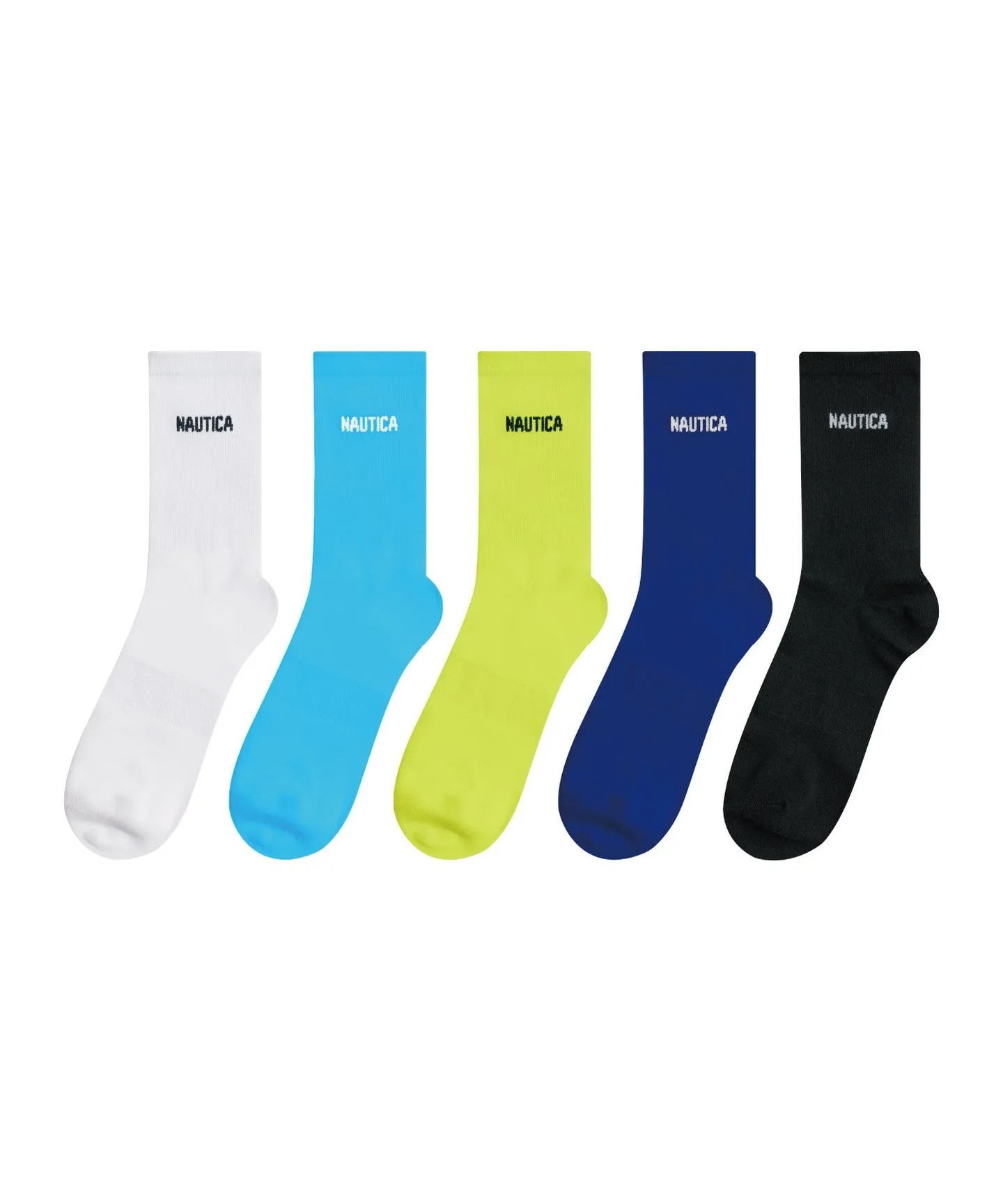NAUTICA 經典長襪 5 入組