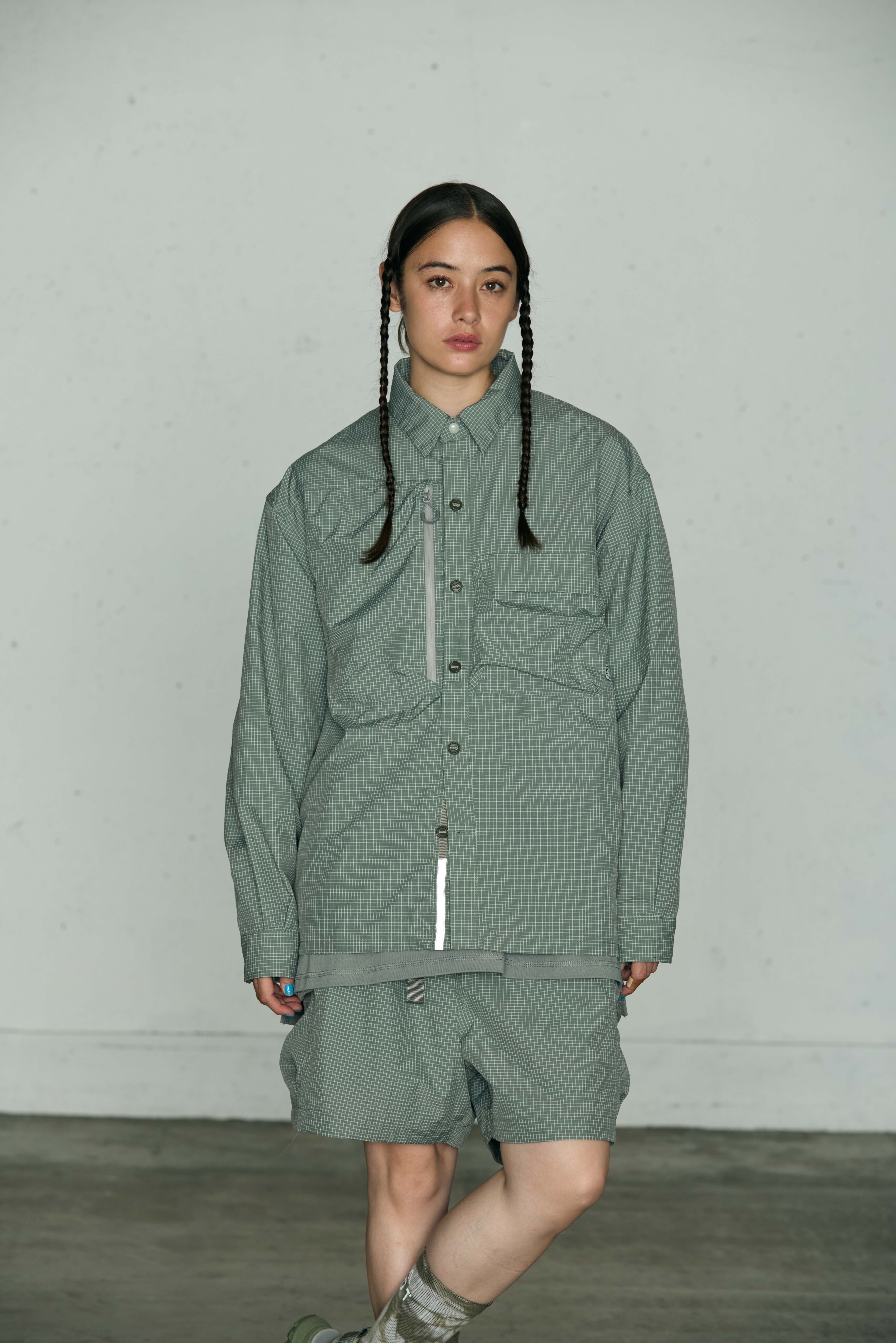 CMF OUTDOOR GARMENT GW SHIRTS MOD CMF2601-S04 GLID GREEN
