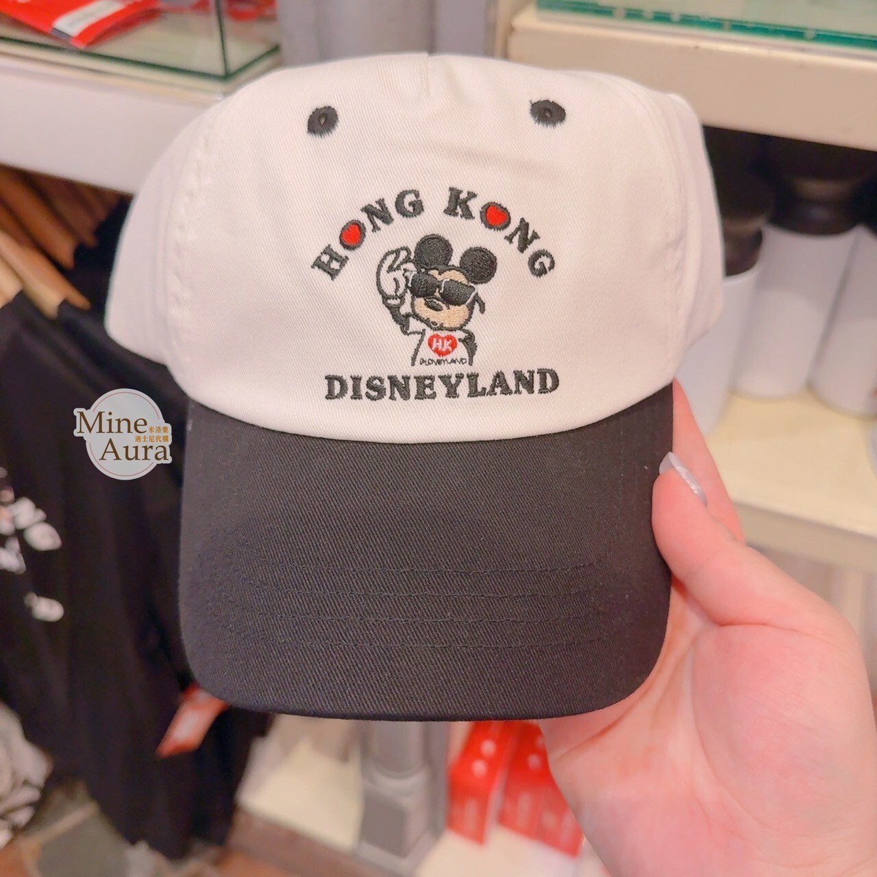 HONG KONG DISNEYLAND 系列 米奇 Mickey 棒球帽 帽子 -香港迪士尼樂園