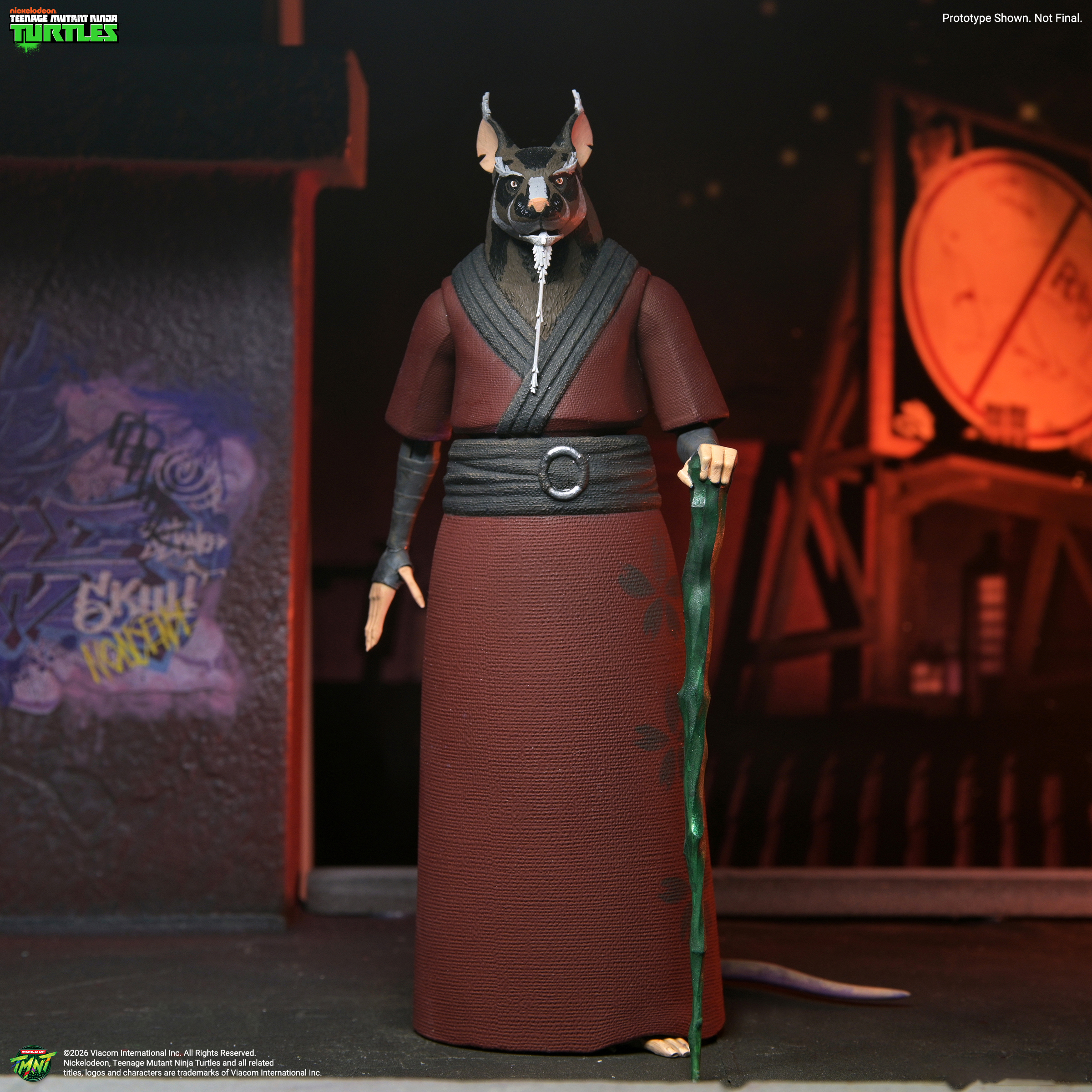 26年Q4 NECA 7吋 可動人偶 2012年忍者龜動畫版 斯普林特
