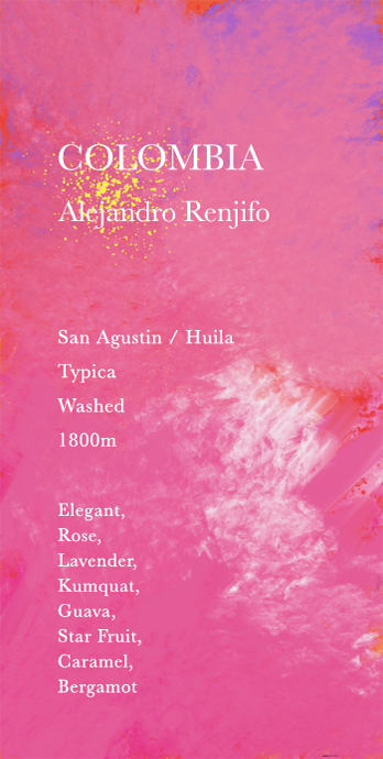 哥倫比亞 Alejandro Renjifo “Typica 鐵比卡”