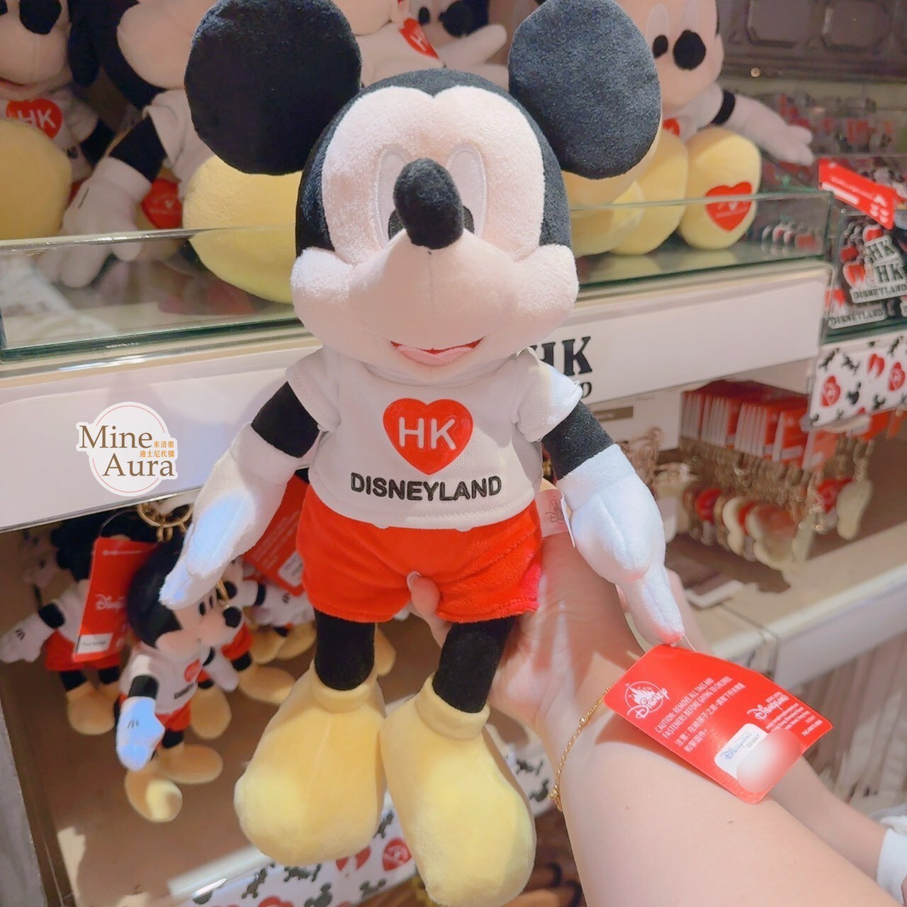 HONG KONG DISNEYLAND 系列 米奇 Mickey 絨毛 娃娃 玩偶 -香港迪士尼樂園