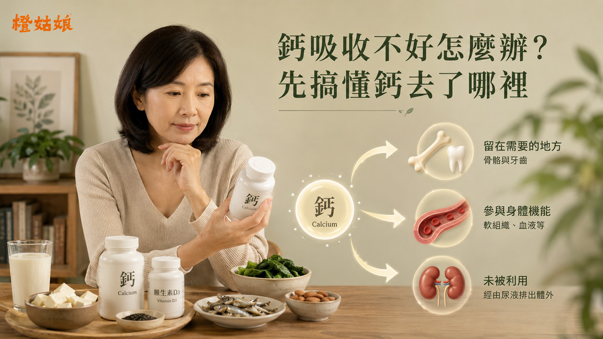 為什麼補鈣沒感