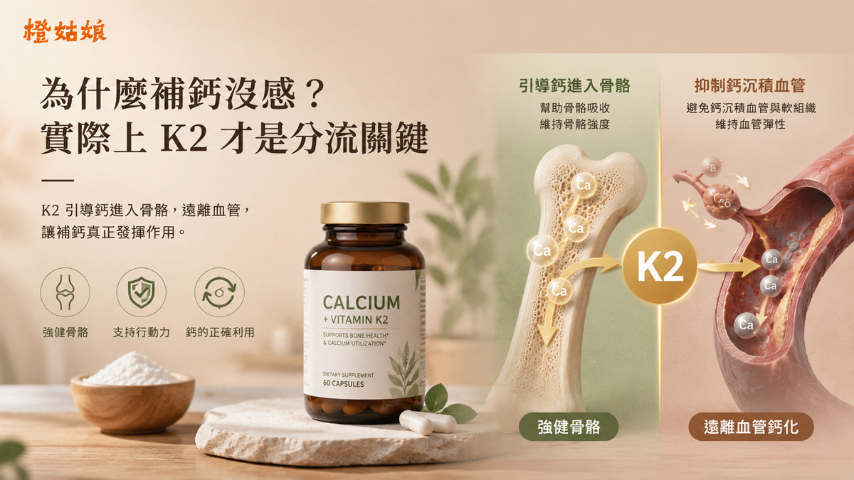 為什麼補鈣沒感