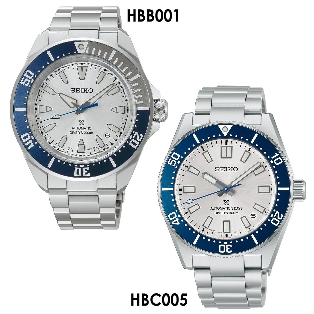 Seiko 精工 Prospex 145th Anniversary Edition limited Prospex Diver Scuba Mechanical HBB001J / HBB001 ,HBC005J / HBC005 , 145週年紀念版限量Prospex潛水機械錶