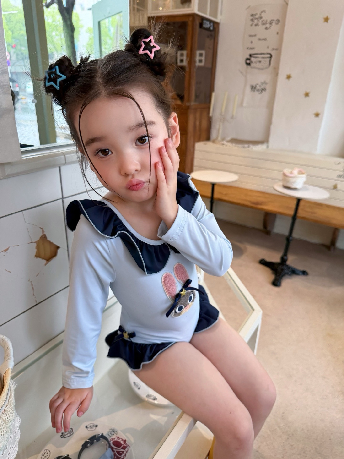 兔兔探險家泳衣
