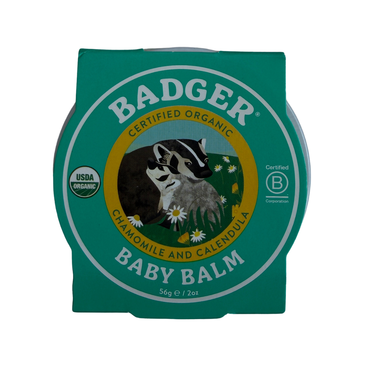 Badger organic baby balm 2oz (best before 2028/8/12)