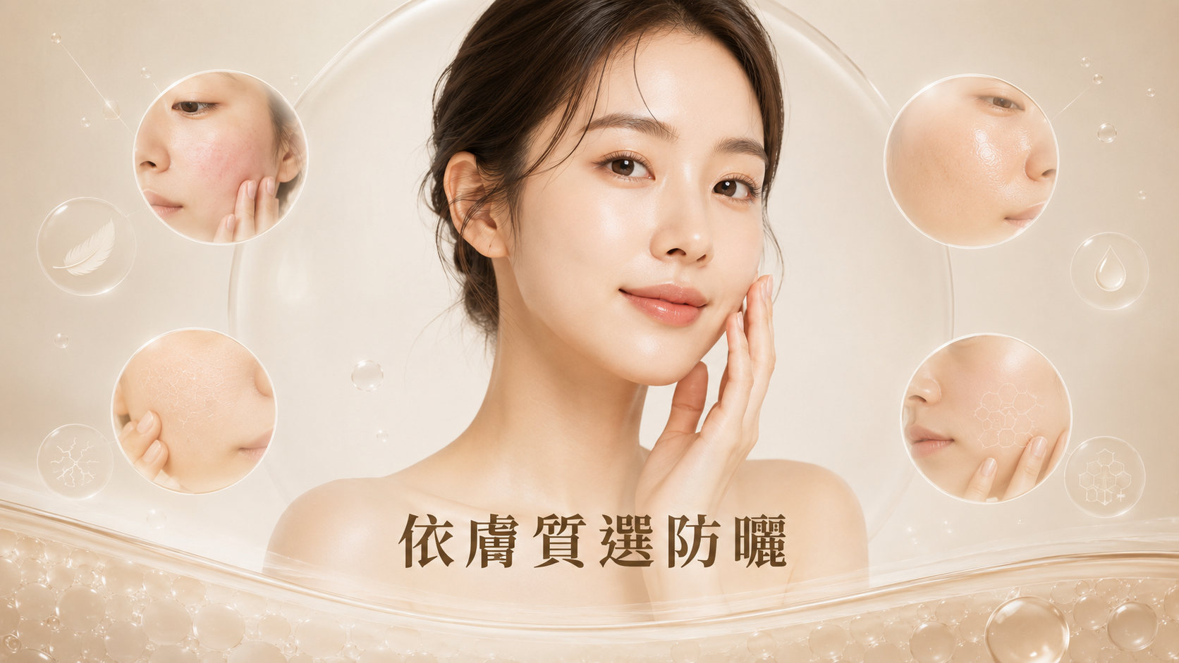 依膚質選擇臉部防曬乳指南