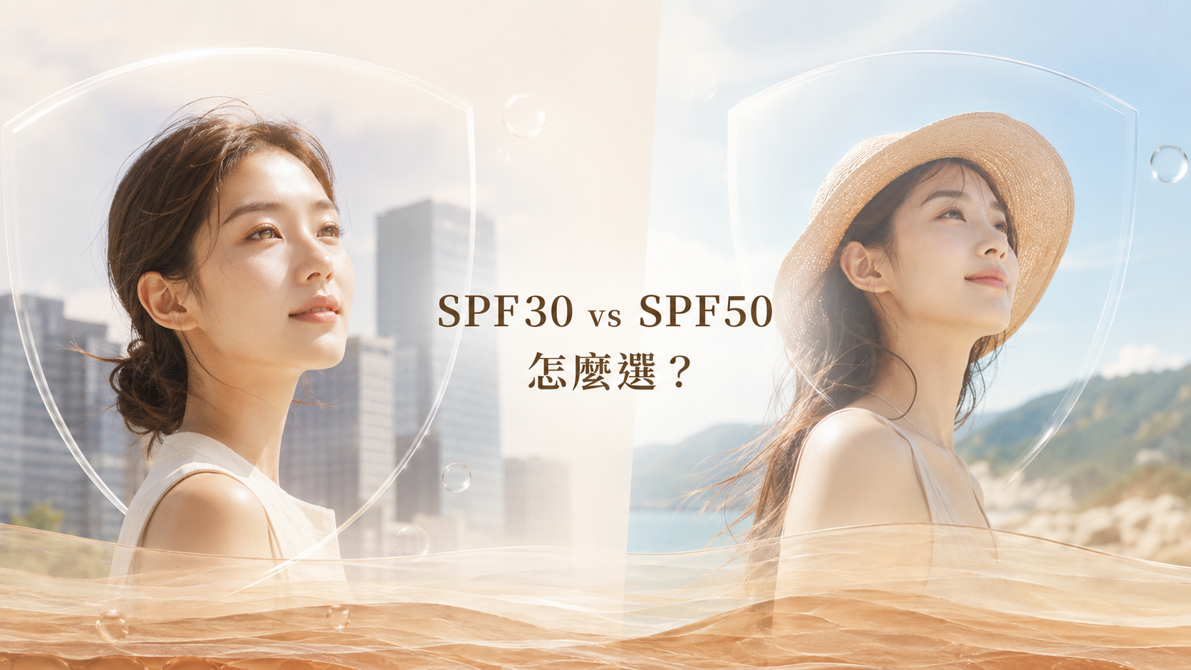 SPF30 vs SPF50:選哪個防曬係數比較好?