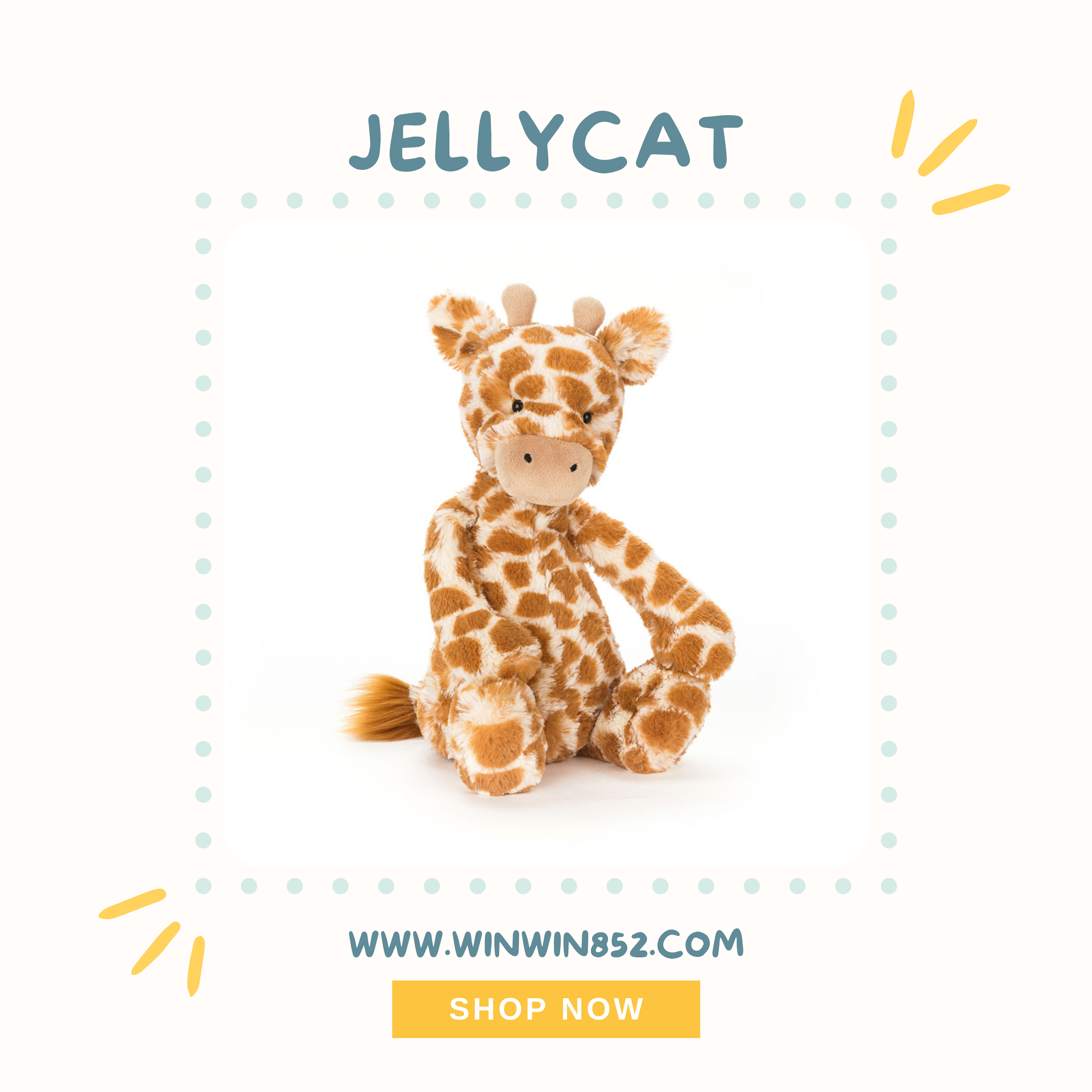 Jellycat Bashful Giraffe
