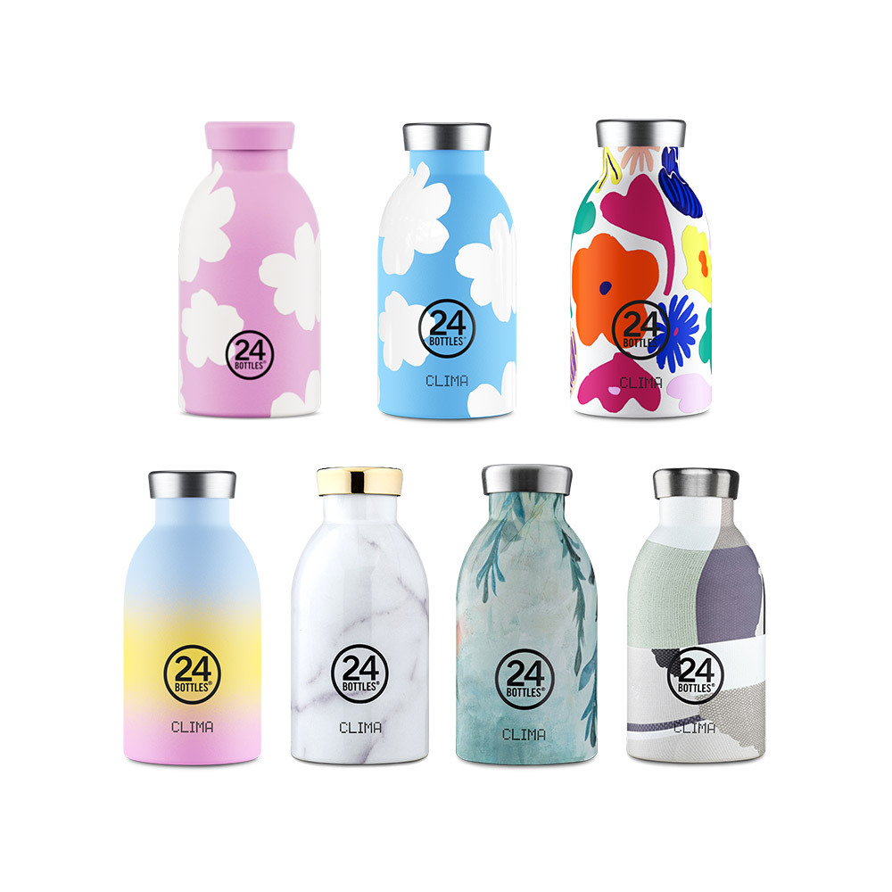 義大利 24Bottles 不鏽鋼雙層保溫瓶 330ml / 遇見系列