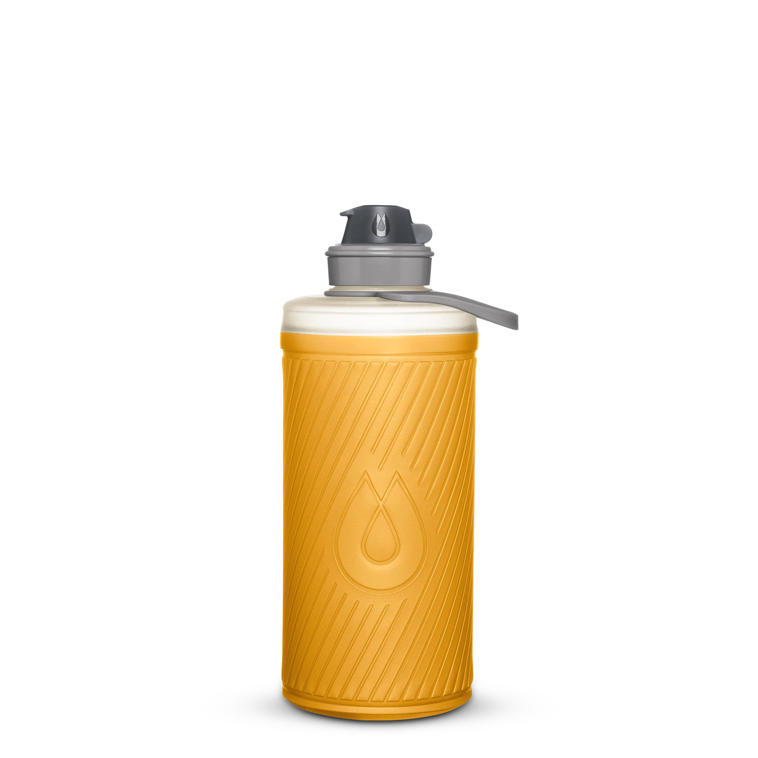 Hydrapak FLUX™ 1L 壓縮式水壺 HPGF420Y 黃色 [HappyOutdoor]