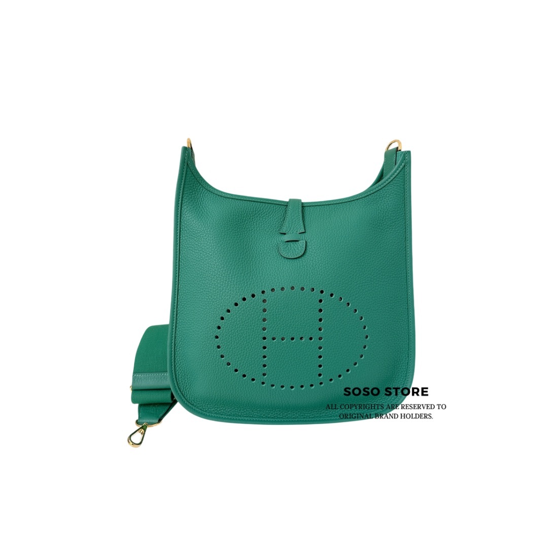 Hermes Evelyne 29 Bag - Poche Vert Vert Ns / GHW
