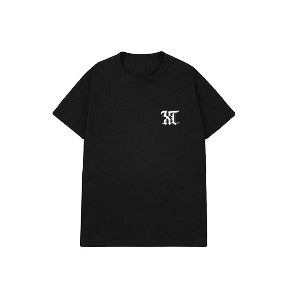 XCTRL 歌德雙字短T-黑