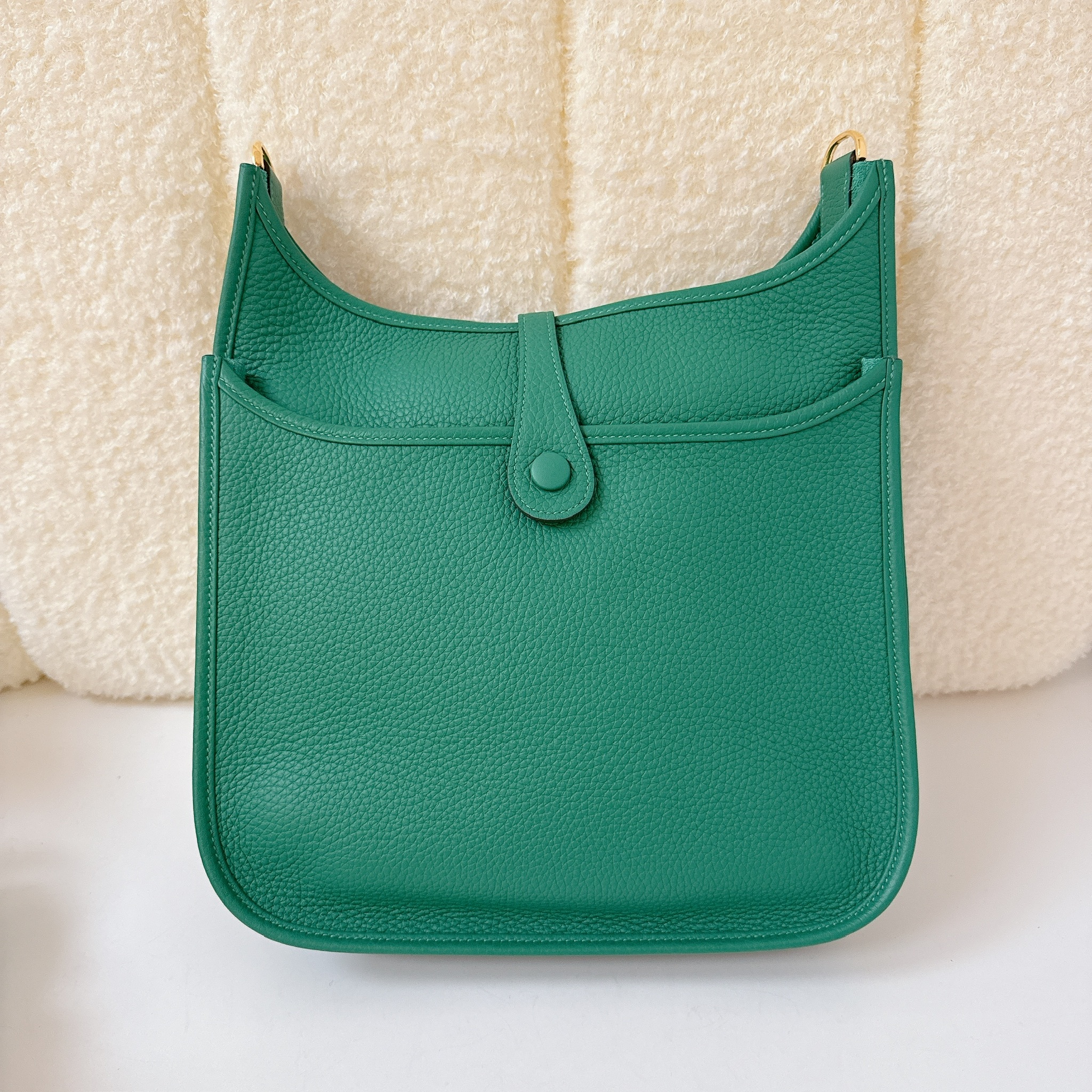 Hermes Evelyne 29 Bag - Poche Vert Vert Ns / GHW