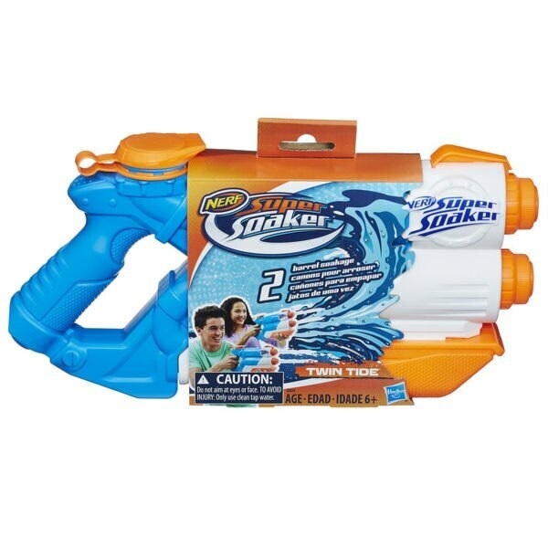 【玩具研究中心】孩之寶 NERF 雙浪水槍
