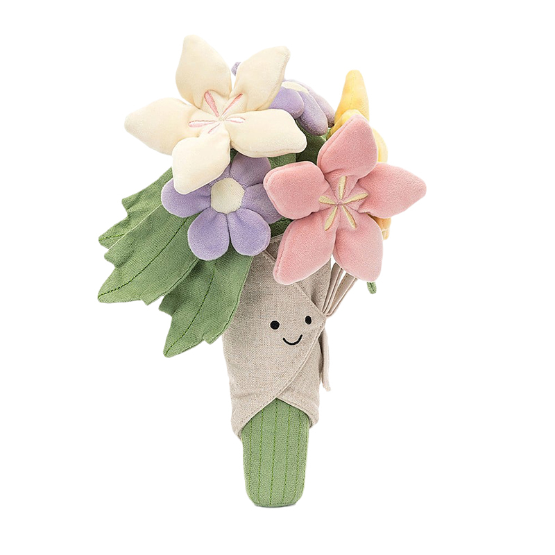 JELLYCAT 趣味物品系列 捧花 幸福花束 婚戒 生日蛋糕 婚禮蛋糕 情人節 創意 玩偶 毛絨公仔 16/20/28/31cm