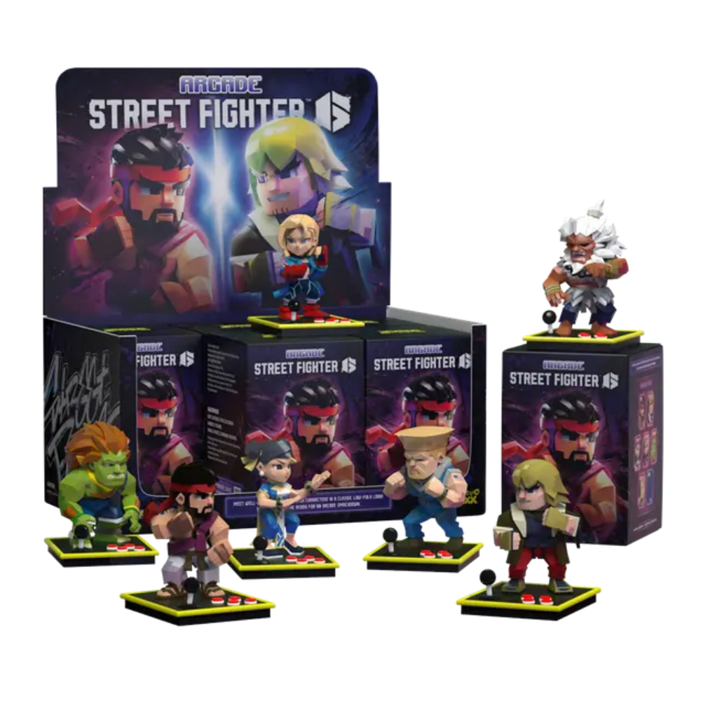 MIGHTYJAXX 街霸 6 系列 Arcade: Capcom Street Fighter Series 盲盒套裝