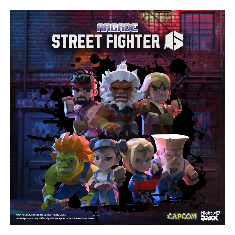MIGHTYJAXX 街霸 6 系列 Arcade: Capcom Street Fighter Series 盲盒套裝