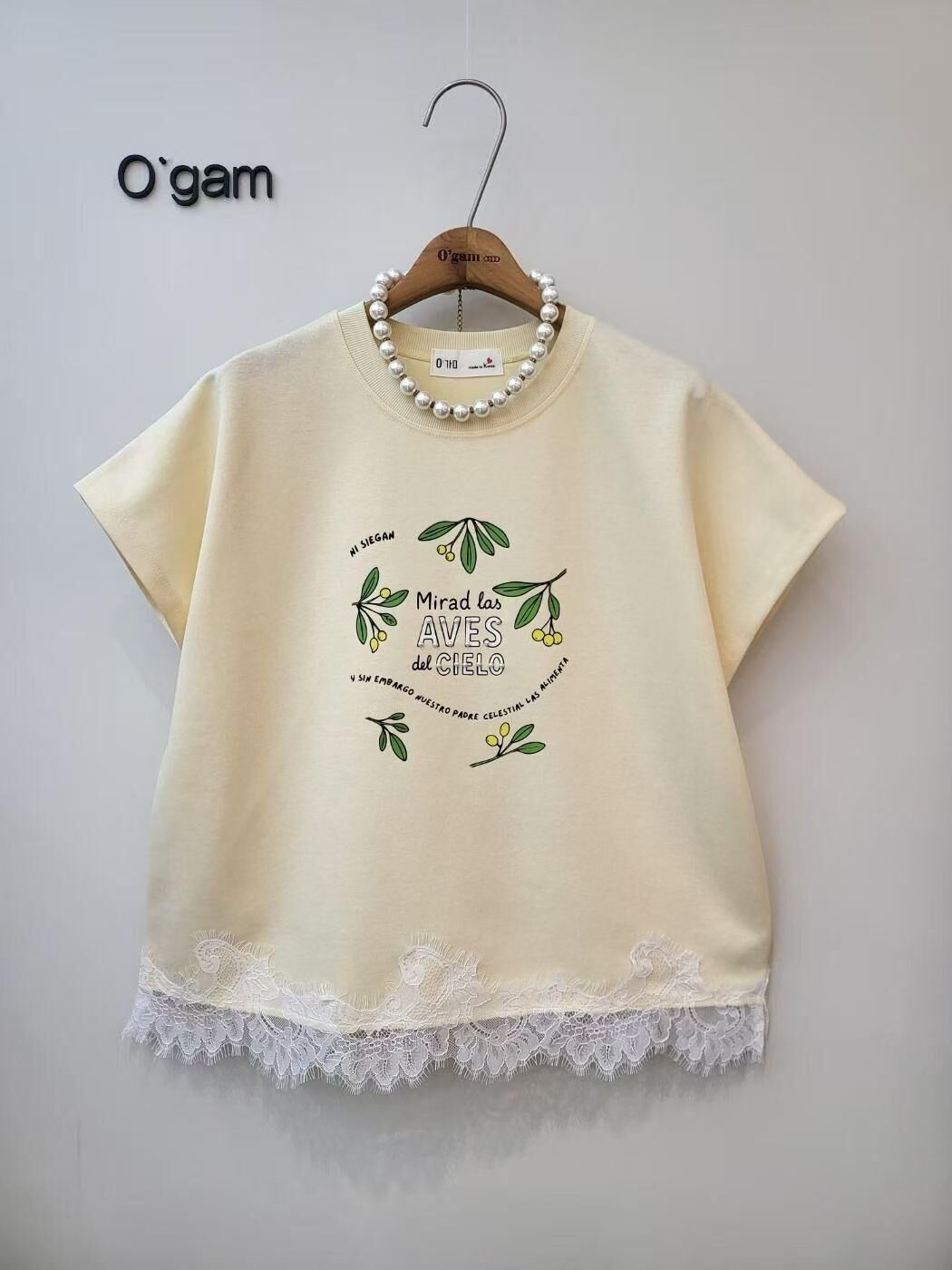 ogam牌子拼Lace  top~170AM
