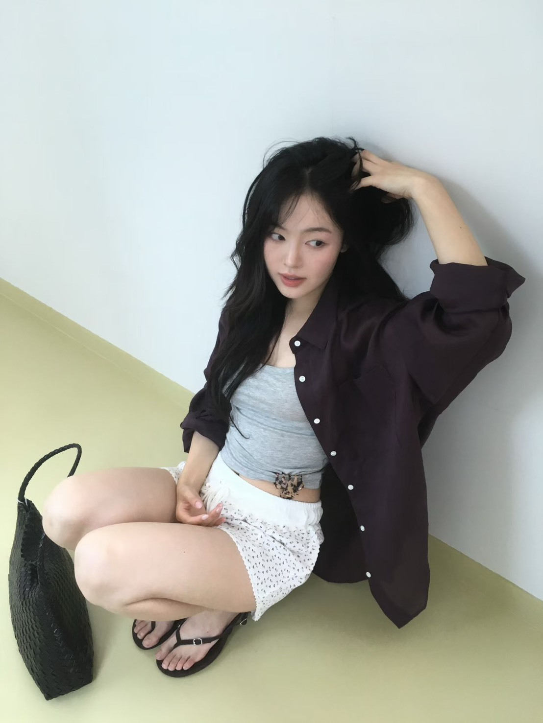 awear 亞麻長袖透氣遮陽襯衫
