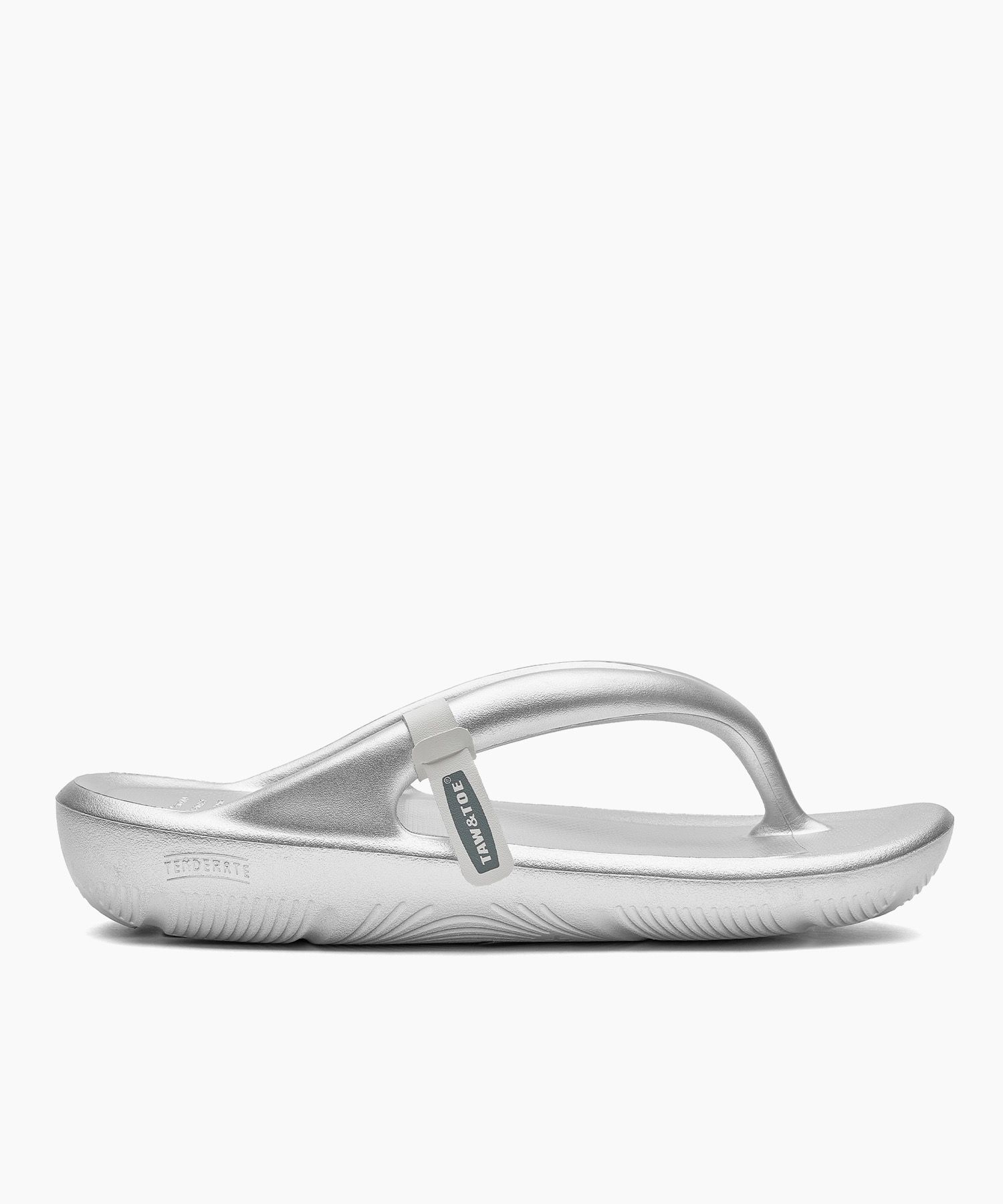 TAW&TOE Zerovity OG 夾腳拖 銀色 Z-FF-SPSV