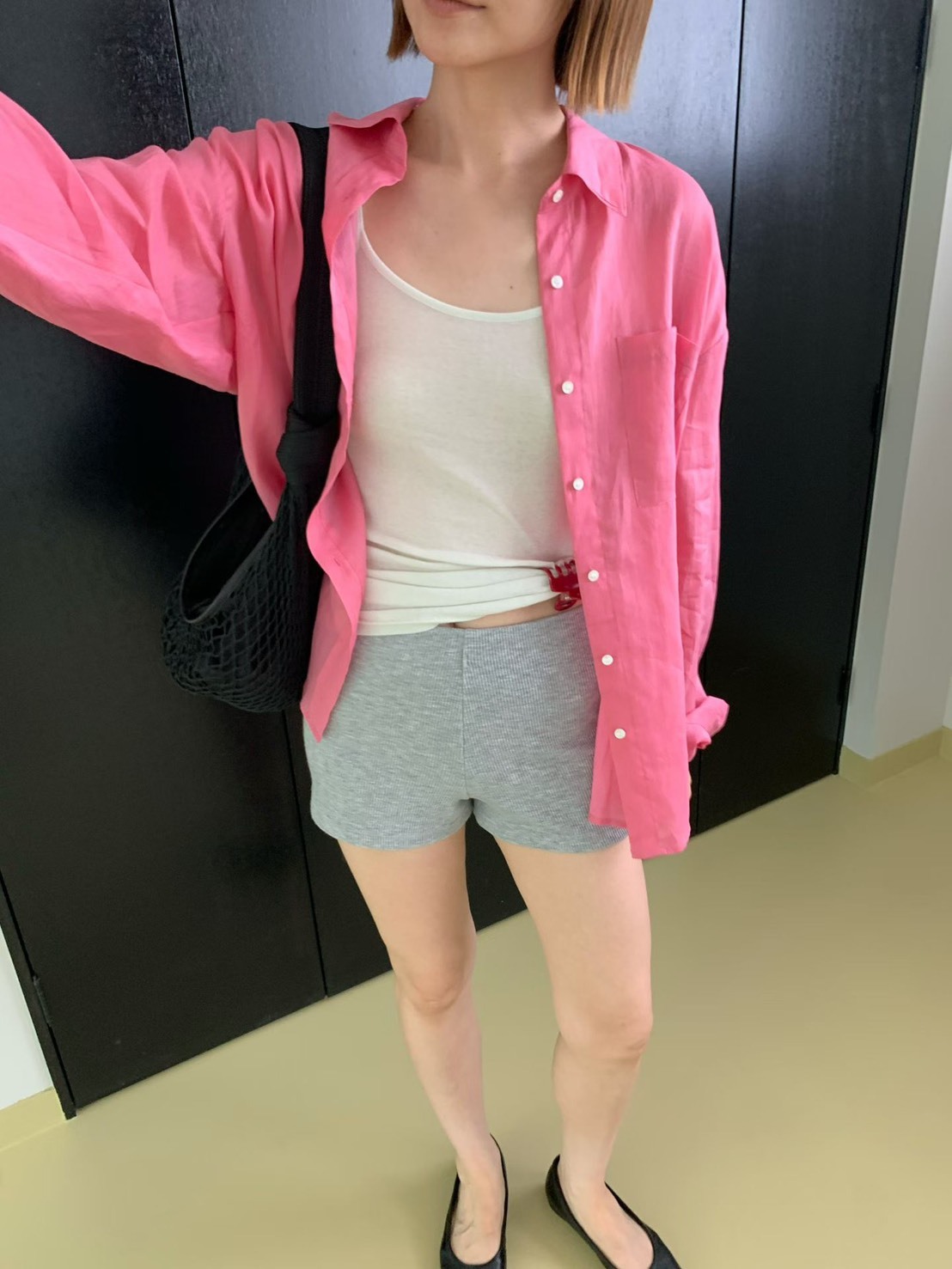 awear 亞麻長袖透氣遮陽襯衫