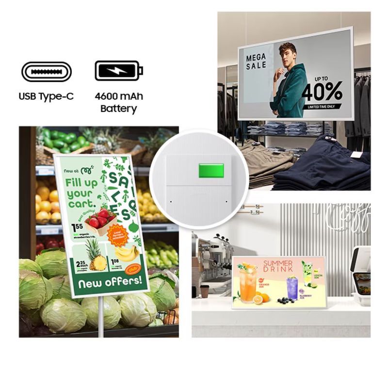DTSL_Samsung 32 inch Color E-paper_Move Freely Display Flexibly