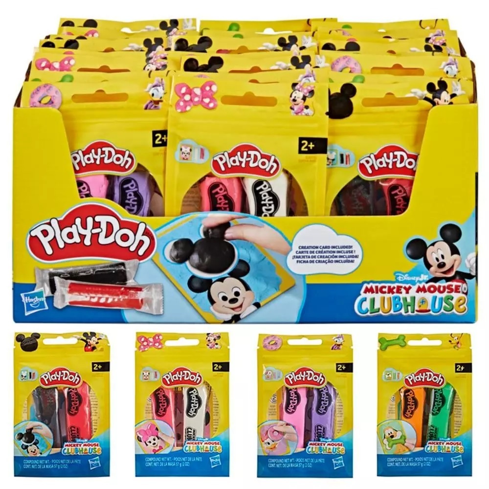 【玩具研究中心】孩之寶 培樂多 Disney Junior系列 角色迷你創作組 (混裝)
