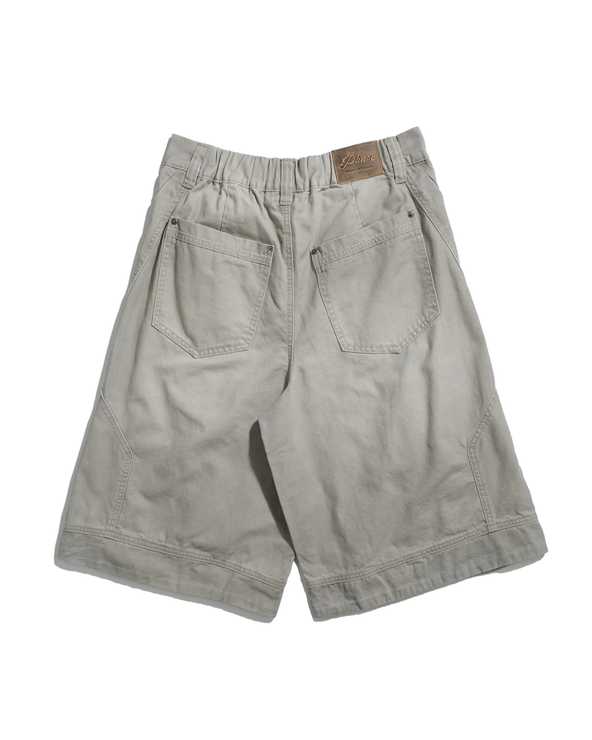 Octo x Sense Phase Wide Shorts - Ivory | S26-OS-S