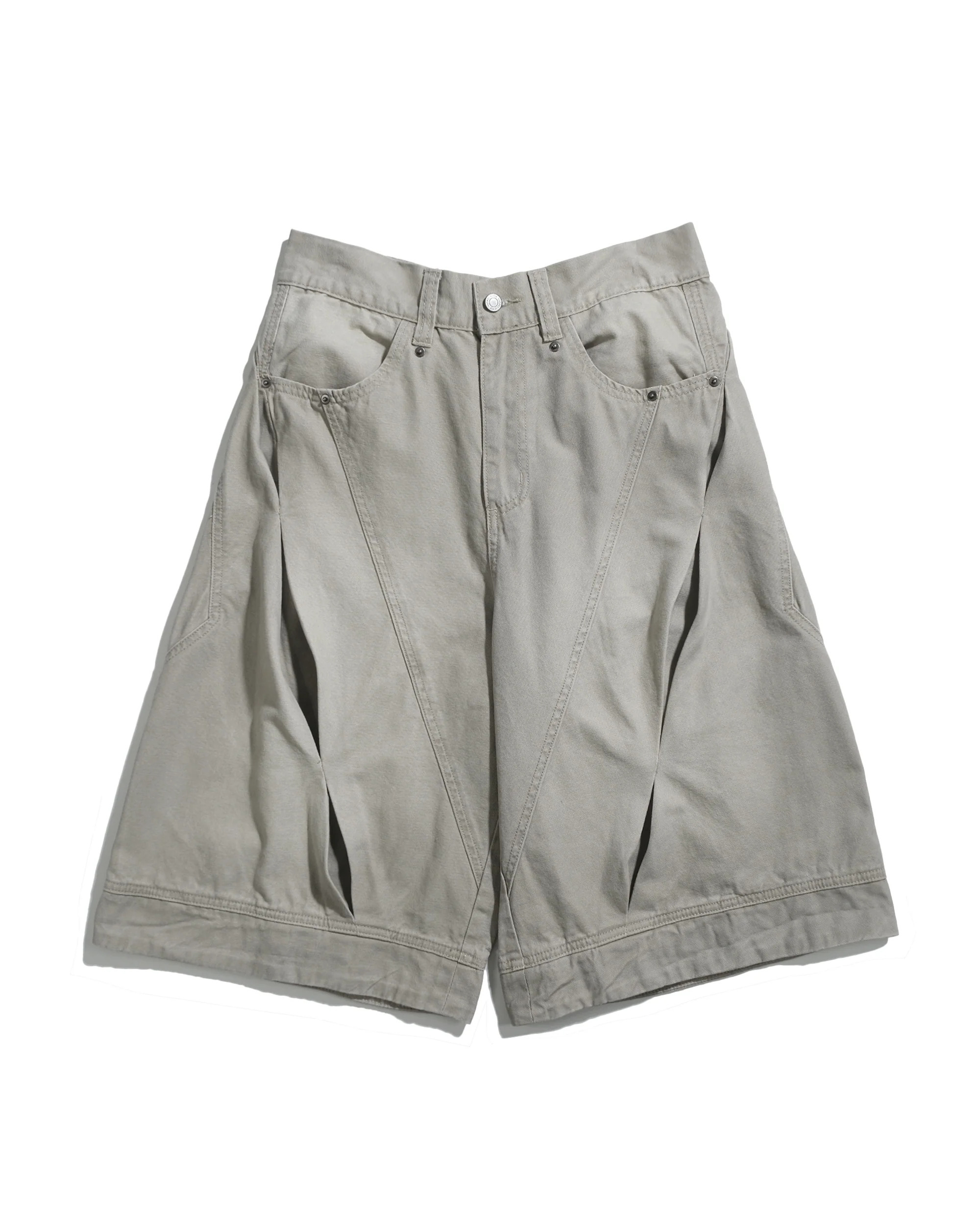 Octo x Sense Phase Wide Shorts - Ivory | S26-OS-S