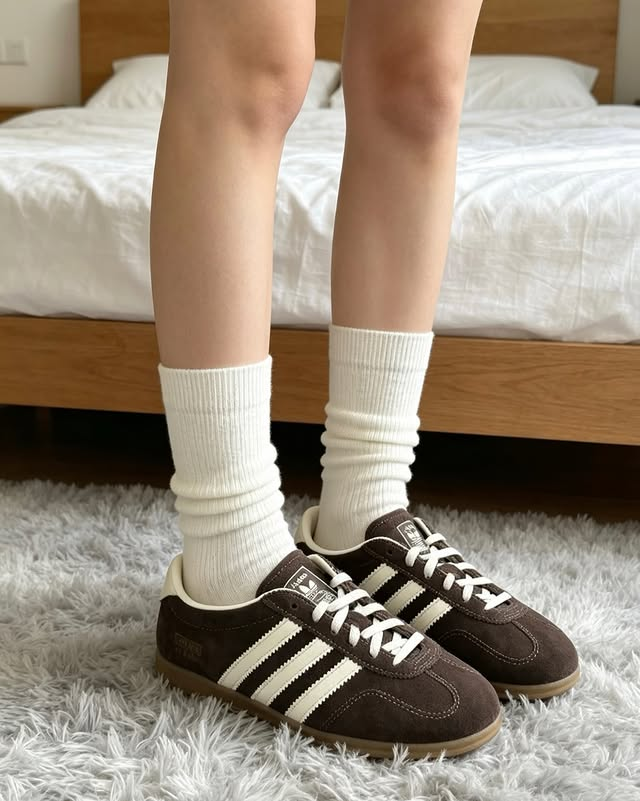 ADIDAS GAZELLE LO PRO W. 摩卡棕 焦糖 薄底復古鞋 女鞋