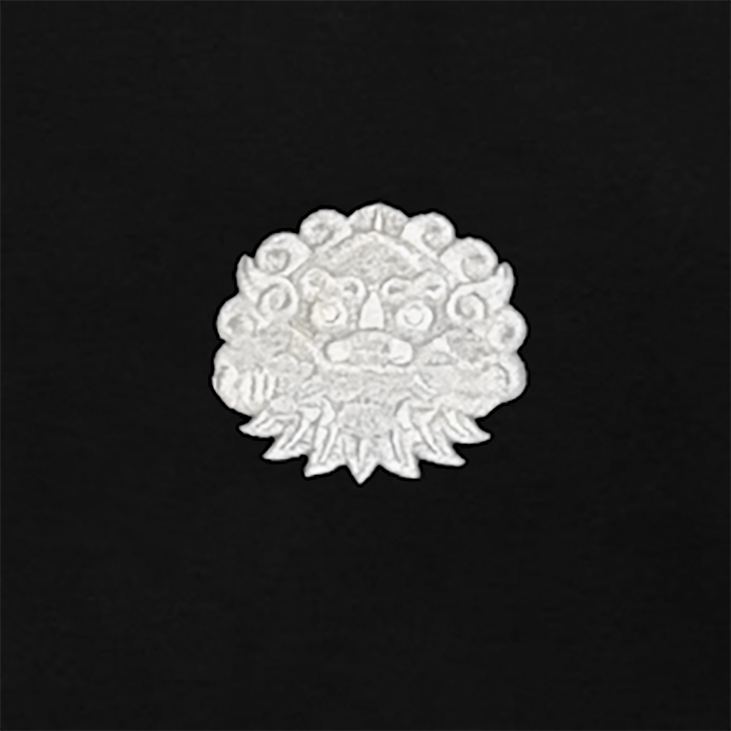 TAIWANIZE 安平劍獅小刺繡莫代爾 T-shirt 圖案細節