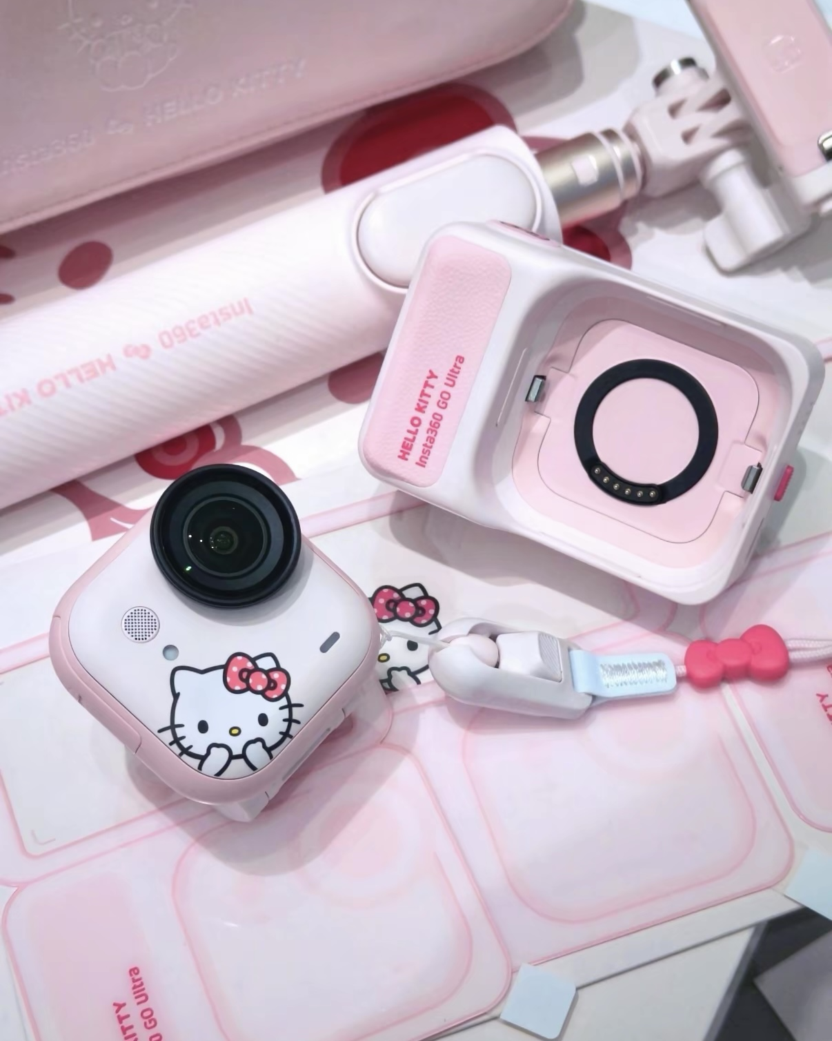 Insta360 GO Ultra x Hello Kitty 聯名限定套裝 凱蒂貓 運動相機
