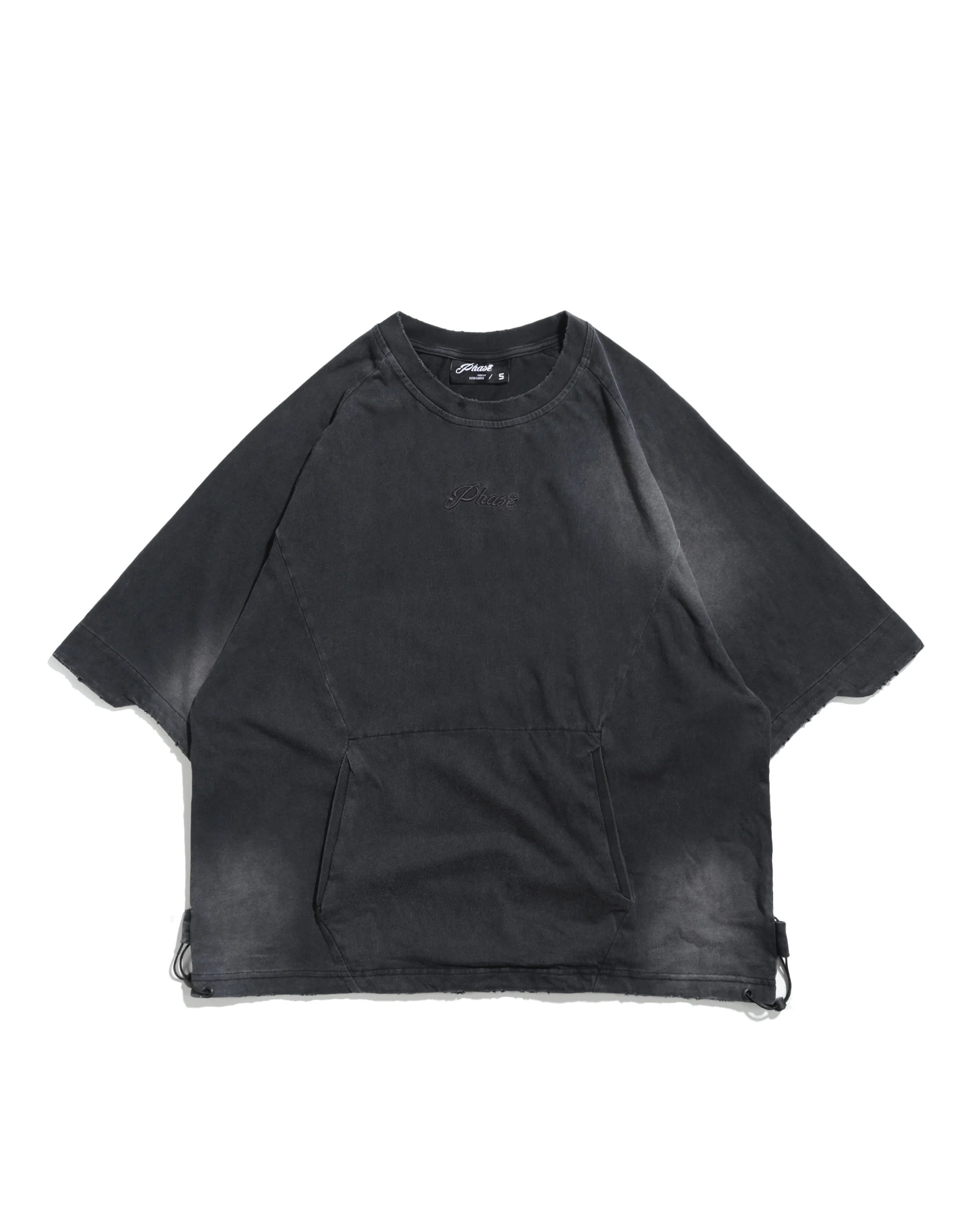 Octo x Sense Phase Washed Tee - Black | S26-OS-T1
