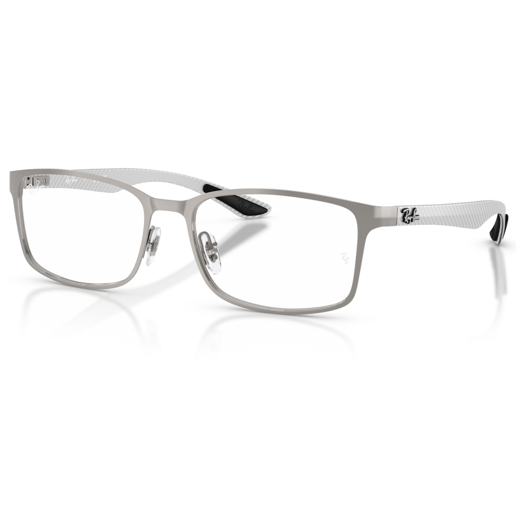 【RayBan】RB8424 2502-57mm 光學眼鏡(槍管灰色)