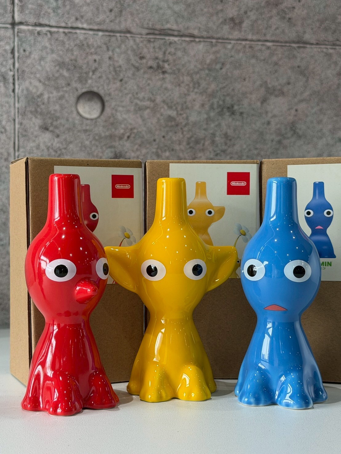 Pikmin 皮克敏 日本限定 陶瓷花瓶
