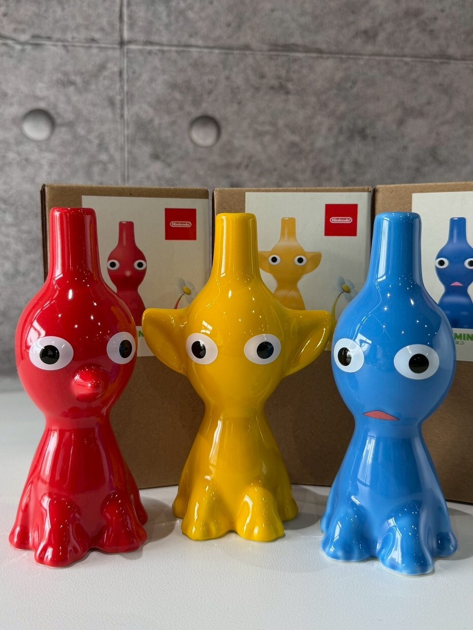 Pikmin 皮克敏 日本限定 陶瓷花瓶