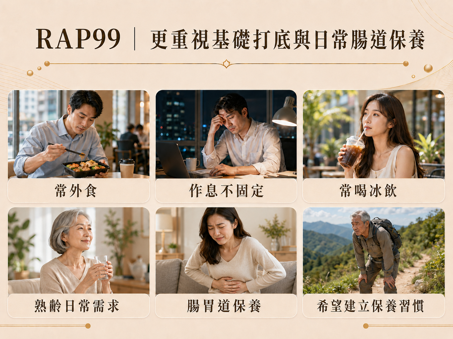 RAP99 保養選擇