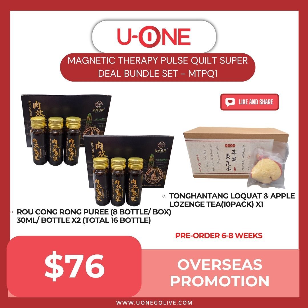 MAGNETIC THERAPY PULSE QUILT SUPER DEAL BUNDLE SET - MTPQ1