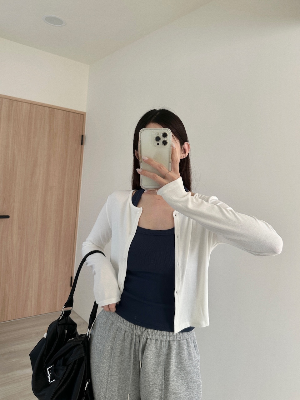 軟綿綿排釦長袖小外套
