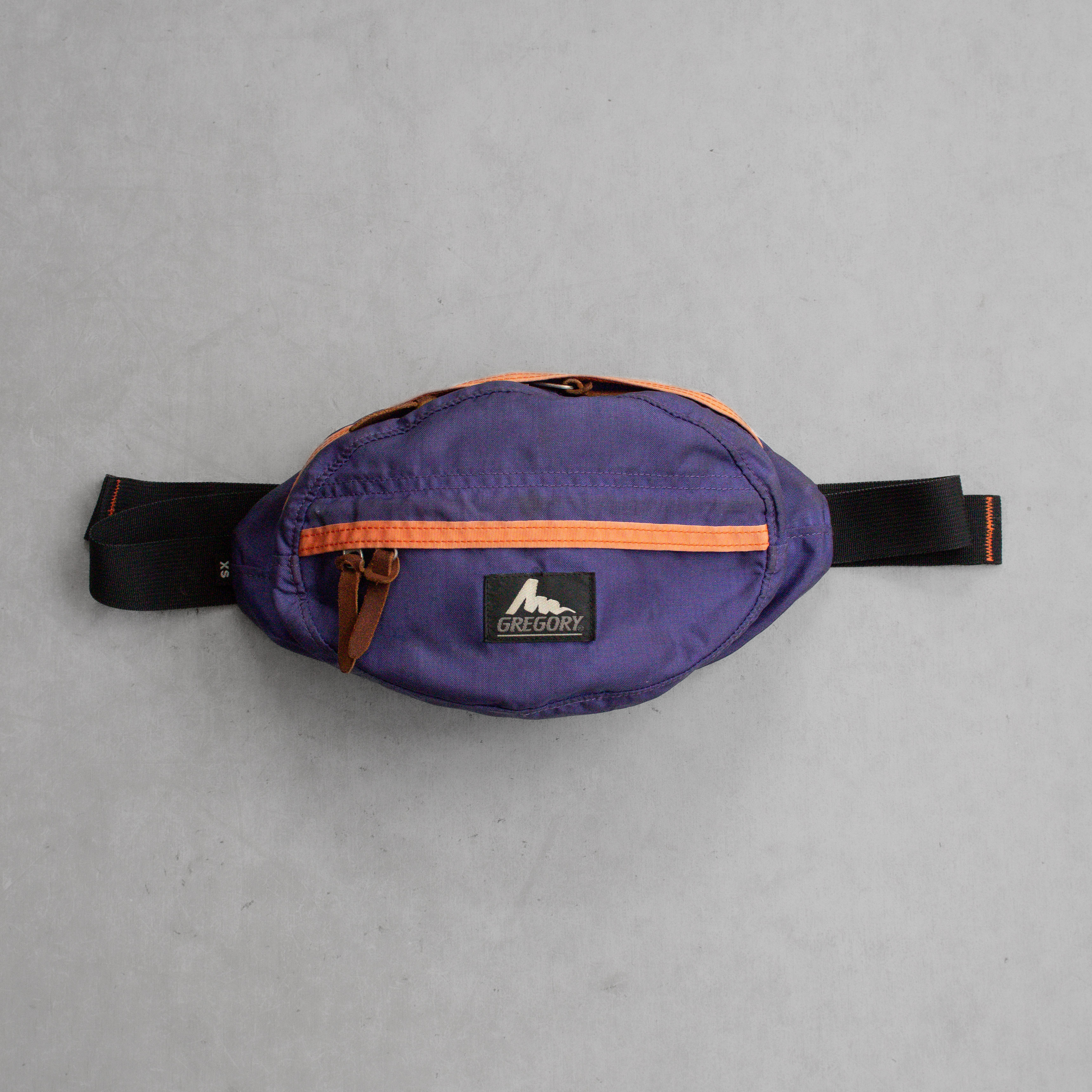 VINTAGE GREGORY TAILMATE XS 美國製 紫橘 登山 運動 斜肩 腰包
