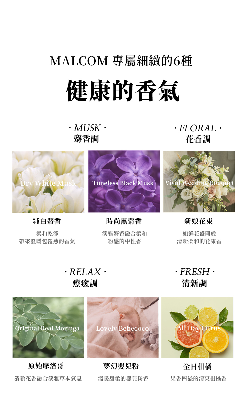 【肌膚保濕】MALCOM弱酸性低敏香氛沐浴乳