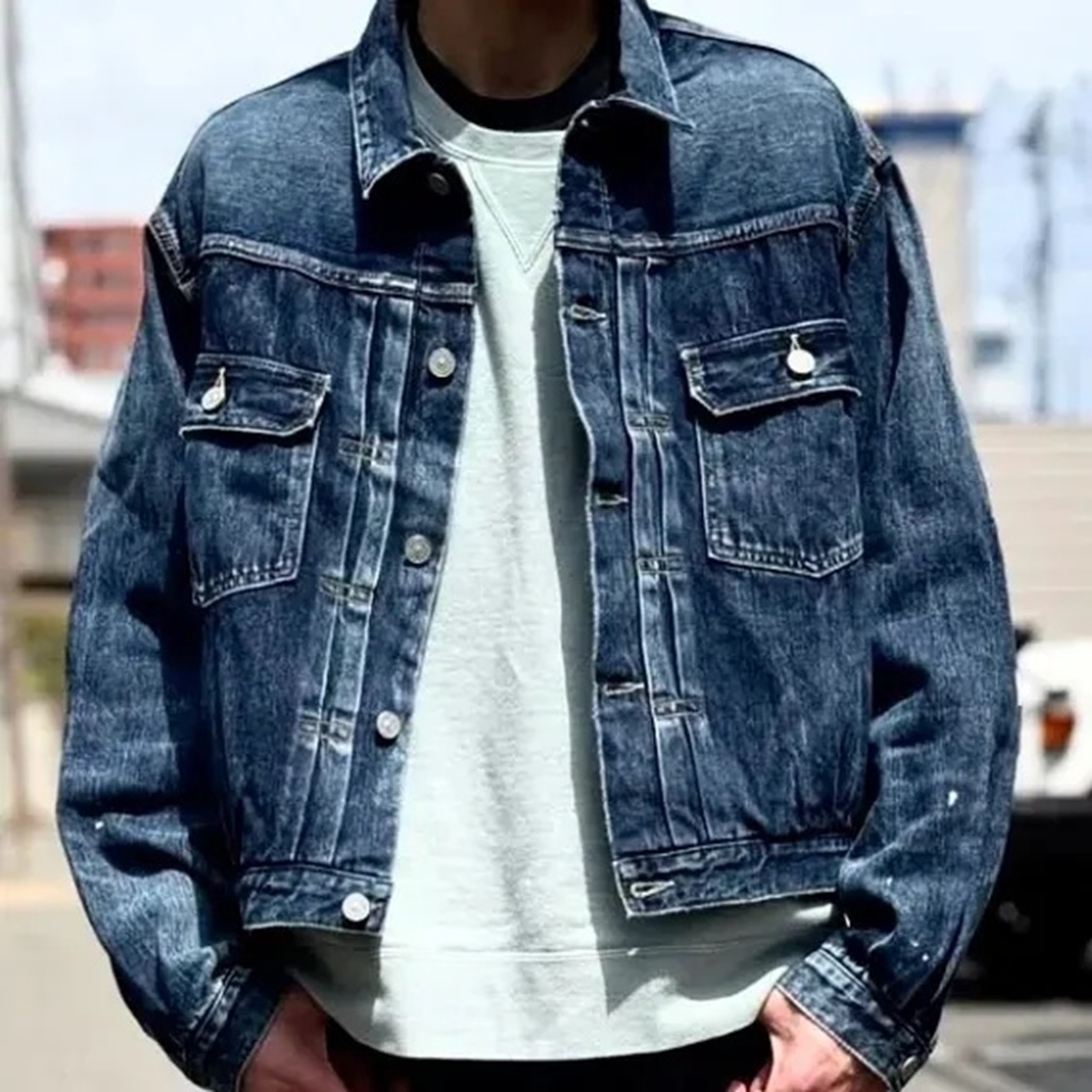 LAST PCS: VISVIM SOCIAL SCULPTURE 101X JKT DMGD-1010 - SIZE 4 IN STOCK NOW (現貨發售中)