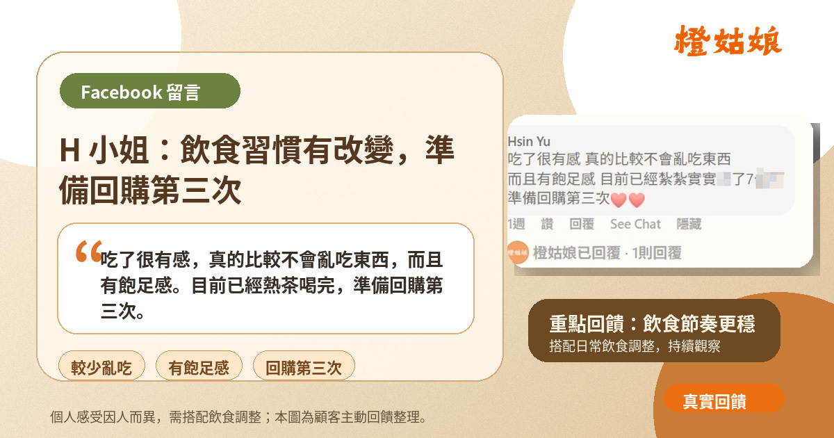肽孅然PLUS 真實使用者