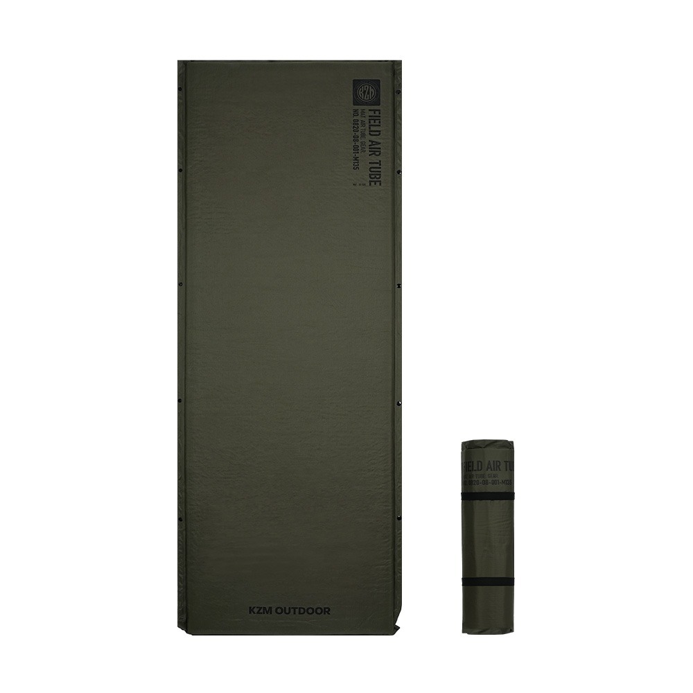 KZM 自動充氣單人睡墊-軍綠 K23T3M01/8809715145103 [HappyOutdoor]