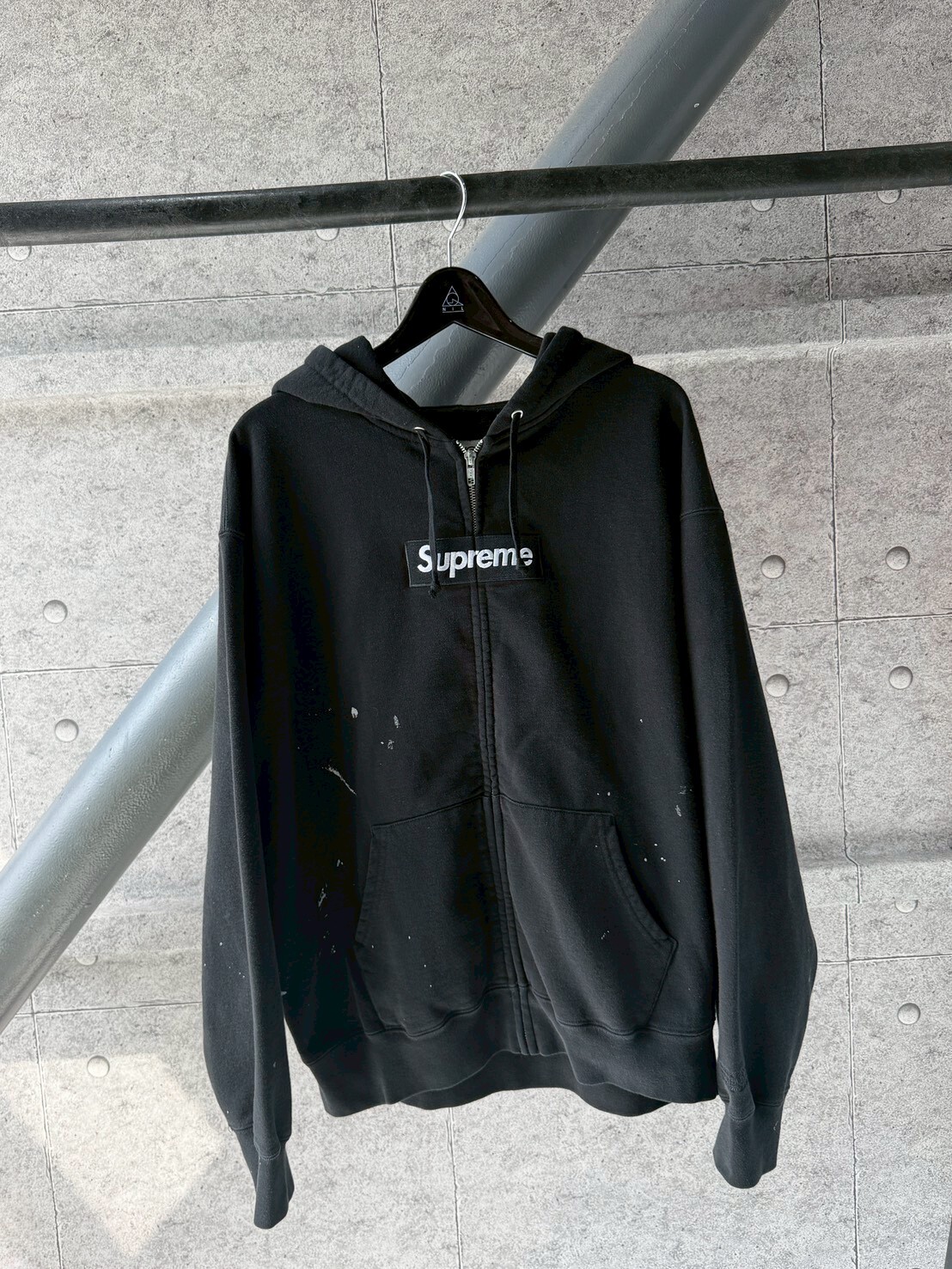 SUPREME x MM6 Maison Margiela Box Logo Zip Up 限定聯名款 連帽外套